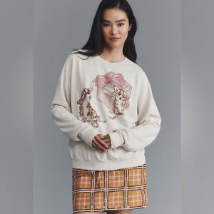 Maeve Animal Friends Crew-Neck Sweatshirt, Various Sizes NWT